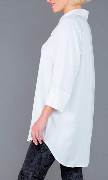 Camicia Milano over bianca