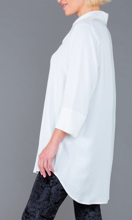 Camicia Milano over bianca