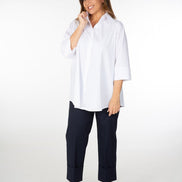 Camicia Milano cotone bianco