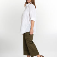 Camicia Milano sangallo bianco