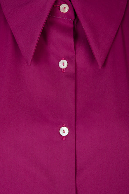 Camicia Milano cotone ciclamino