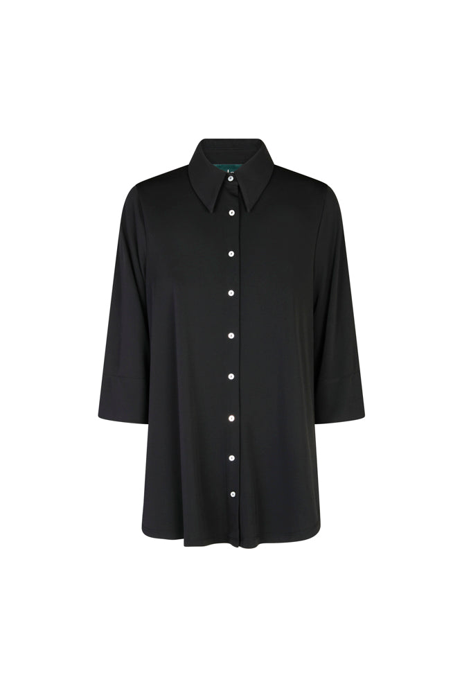 Camicia Milano fluido nero