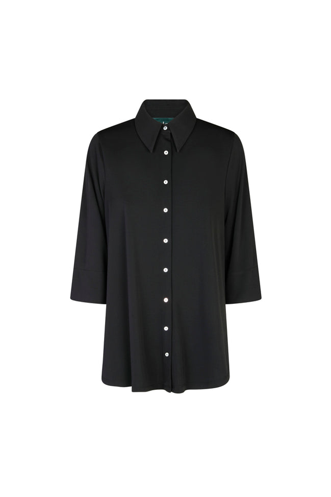 Camicia Milano fluido nero