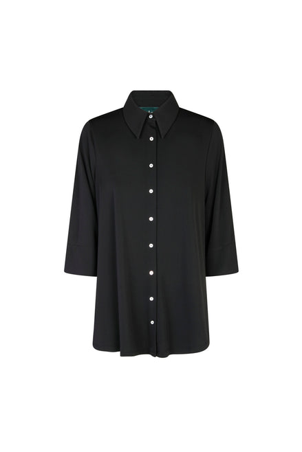 Camicia Milano fluido nero