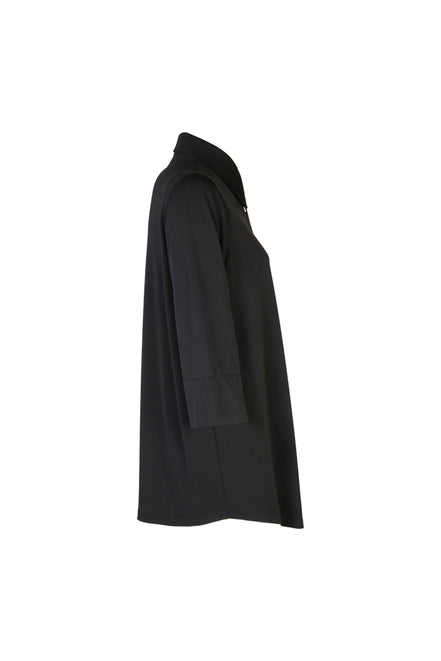 Camicia Milano fluido nero