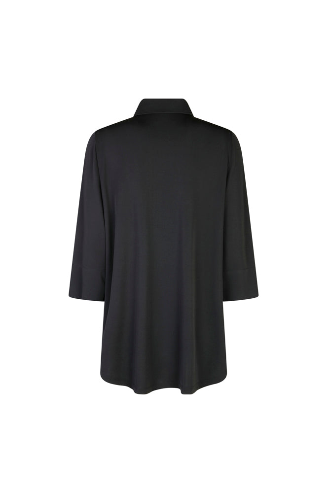 Camicia Milano fluido nero