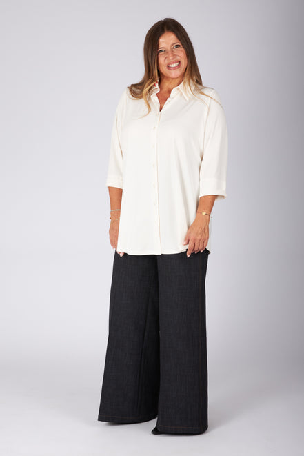 Camicia Milano fluido burro