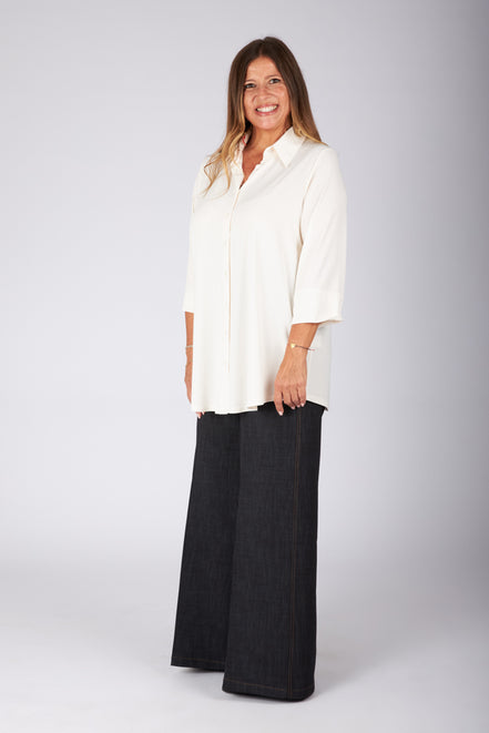 Camicia Milano fluido burro