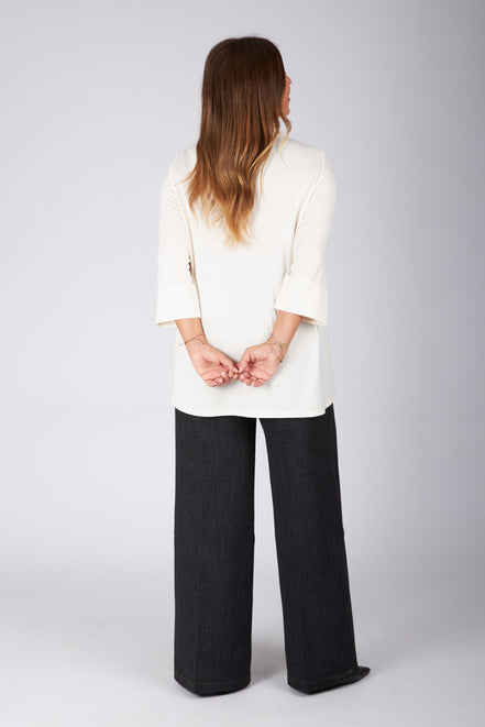 Camicia Milano fluido burro