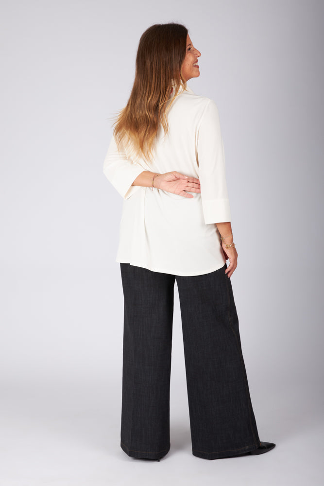 Camicia Milano fluido burro