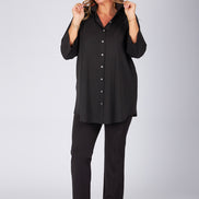 Camicia Milano fluido nero