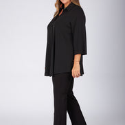 Camicia Milano fluido nero
