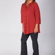 Camicia Milano fluido terra di siena