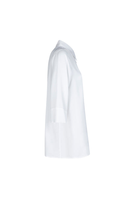 Camicia Milano techno satin latte
