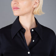 Camicia Milano over nera