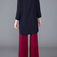 Camicia Milano over nera
