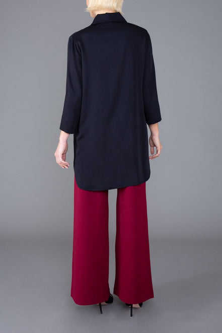 Camicia Milano over nera