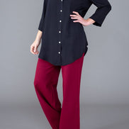Camicia Milano over nera