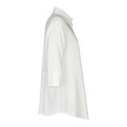Camicia Milano in plumetis panna