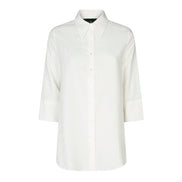 Camicia Milano in plumetis panna