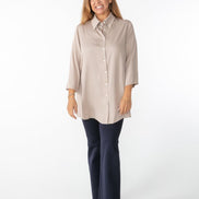 Camicia Milano over cipria