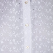 Camicia Milano sangallo bianco