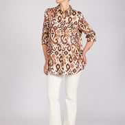 Camicia Milano stampa batik