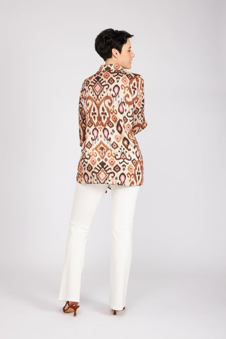 Camicia Milano stampa batik
