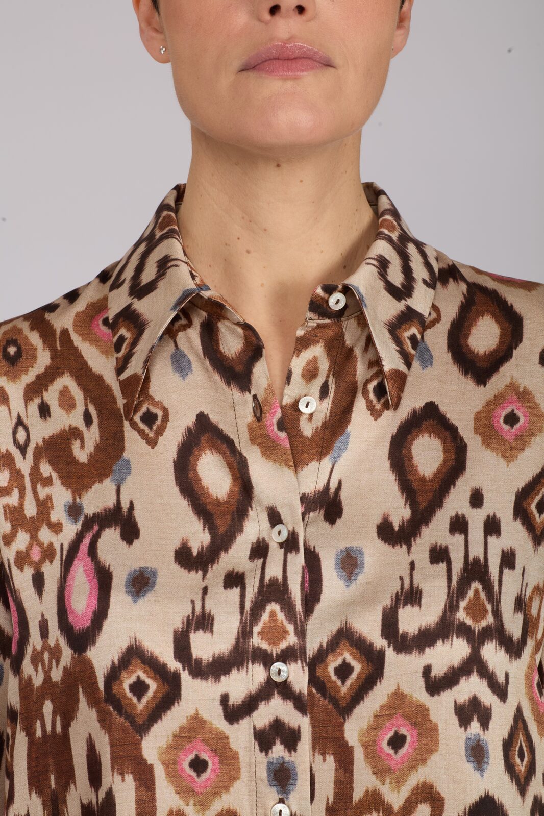 Camicia Milano stampa batik