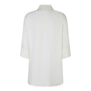 Camicia Milano techno satin avorio