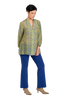 Look fantasia bluette verde panta bluette