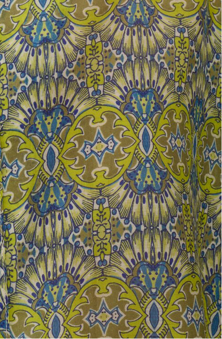 Kimono Jo fantasia verde blu