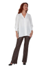 Camicia  NY techno satin latte