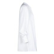 Camicia donna NY over in techno satin color latte