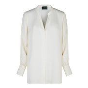 Camicia NY techno satin avorio