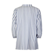 Camicia Vulcano riga bianca blu