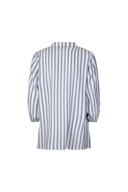 Camicia Vulcano riga bianca blu
