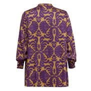 Camicia NY disegno viola