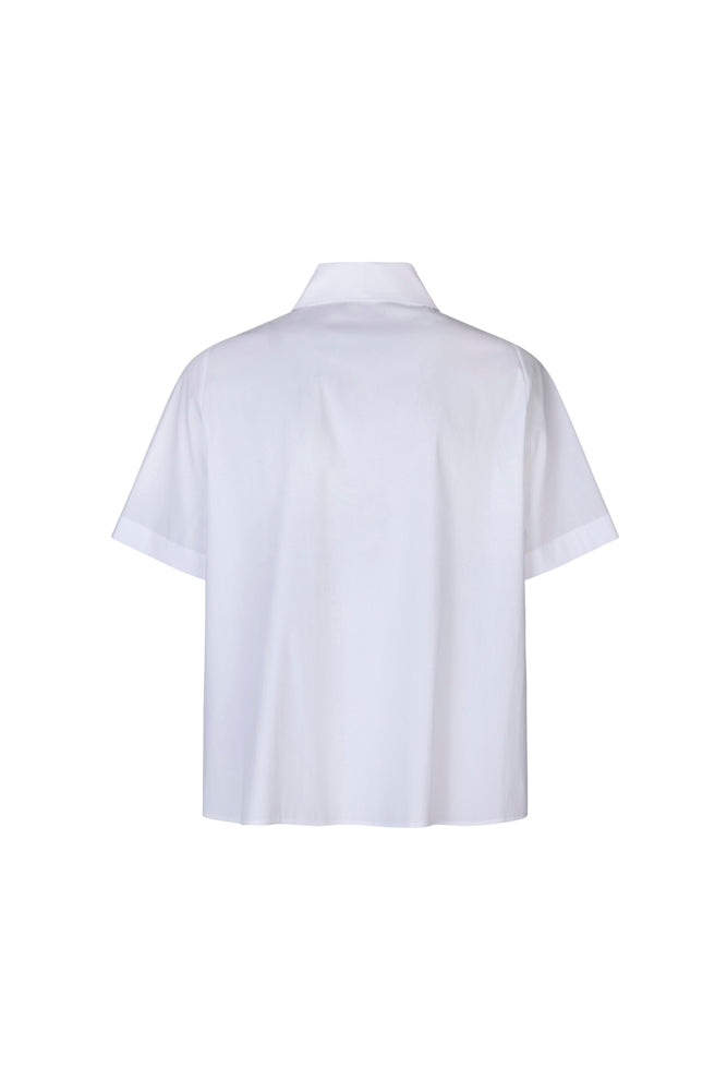 Camicia Torino bianca cotone elasticizzato