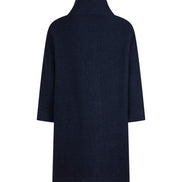 Cappottino donna Mio in lana cotta blu