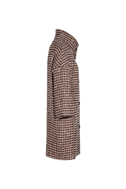 Cappottino Mio ovetto bouclè mocha lurex