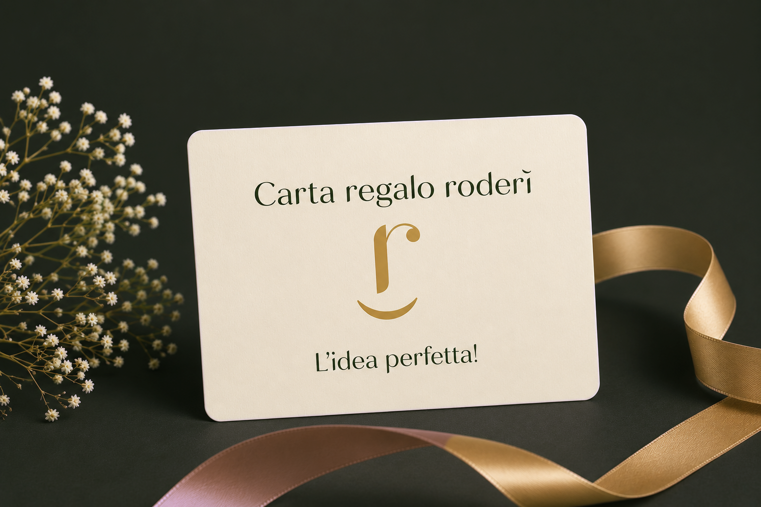 Carta regalo Roderì