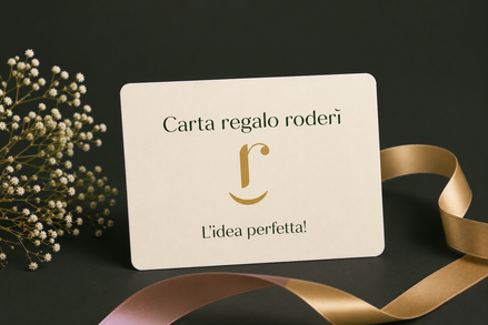 Carta regalo Roderì