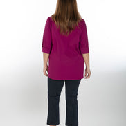 Camicia Milano cotone ciclamino