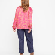 Panta Havana jeans blu con baschina