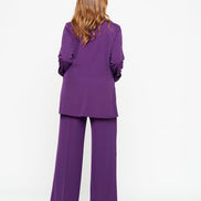 Berlin Jacket in Purple Cady