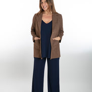 Easy Paros Fluid Top in Navy