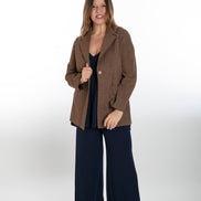 Easy Paros Fluid Top in Navy