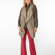 Panta Milano lungo rosso con baschina