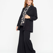 Berlin Jacket in Black Cady